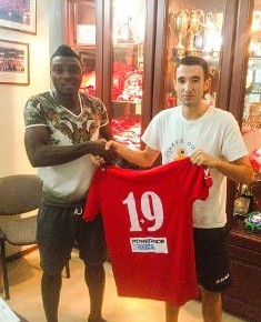 DONE DEAL : Ex Lobi Stars Striker Godwin Zaki Joins Mqabba Until End Of The Season